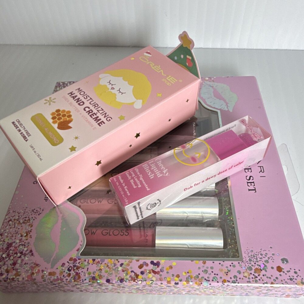 Tahari 6-Pc Lip Care Set w/Lip Scrub, Lip Plumper & 3 Glosses 1.12oz - Picture 9 of 9